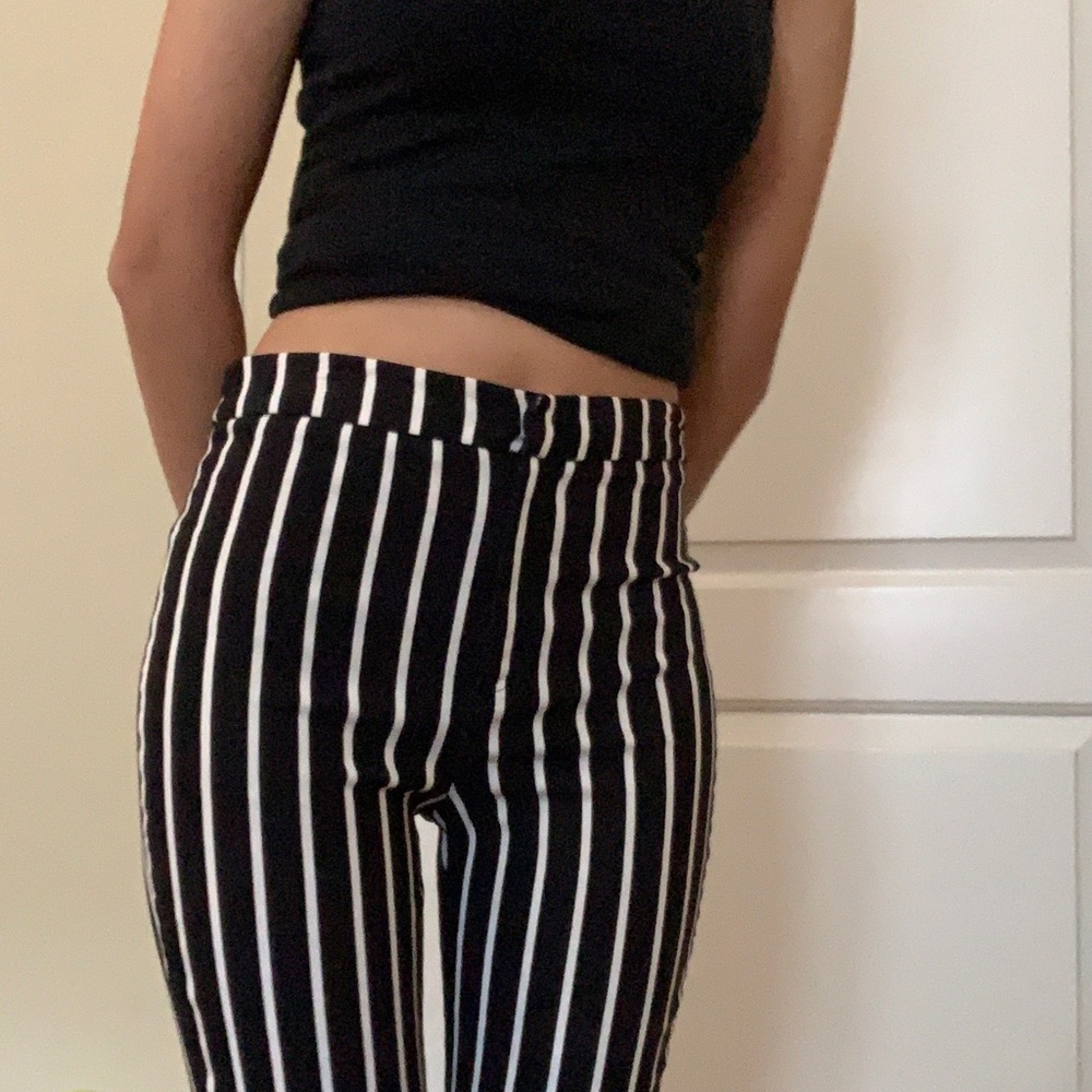 Striped Dress/Casual Pants